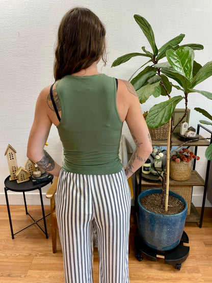 Olive Ultra Soft Tank