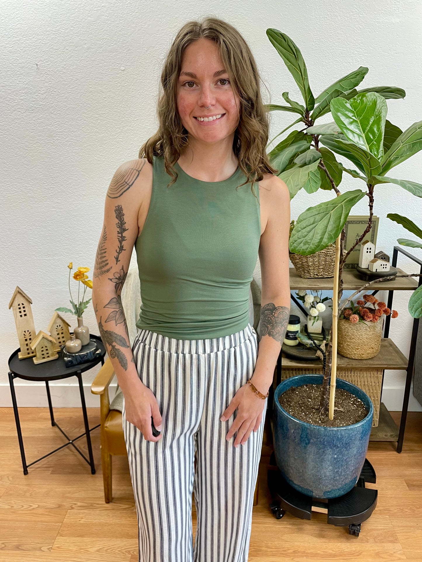 Olive Ultra Soft Tank
