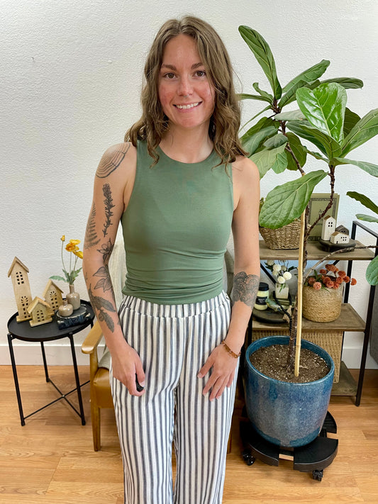 Olive Ultra Soft Tank