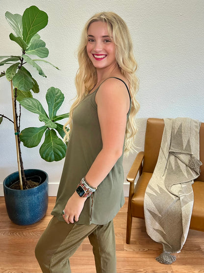 Olive Reversible Cami