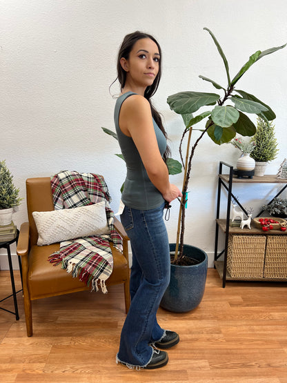 Vervet Dark Wash Bootcut Jeans