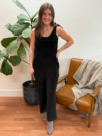 Black Fleece Baggy Jumpsuit