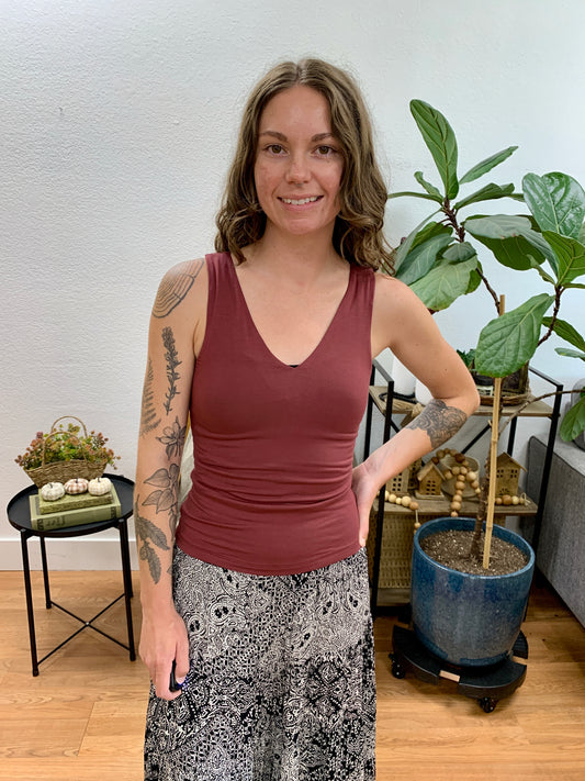 Berry Double Layer Everyday Tank