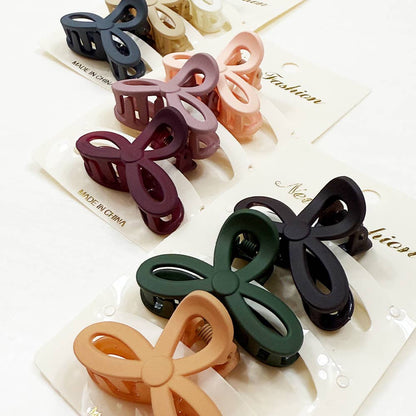 Mini Knotted Hair Claw Set