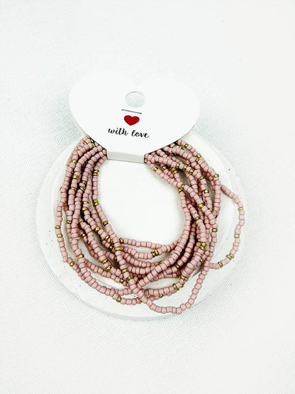 Seed Bead Bundle Bracelet