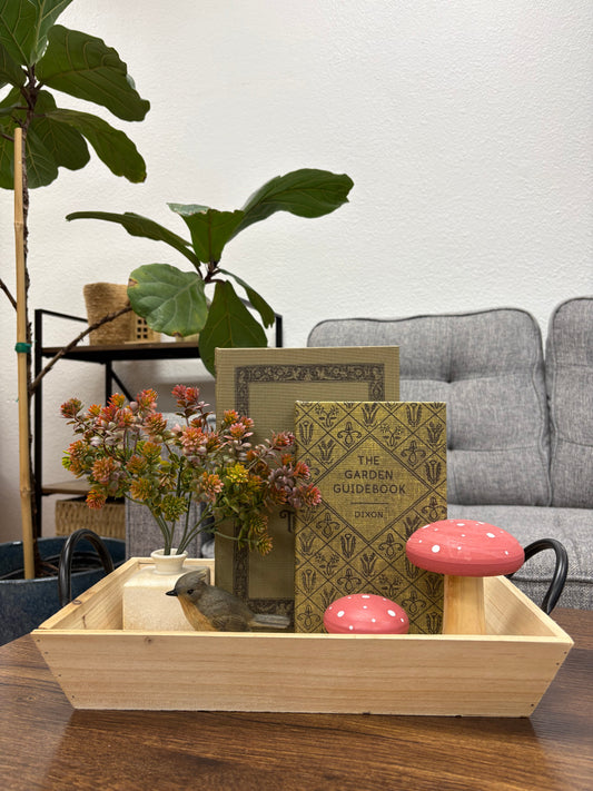 Rectangle Garden Box Wood Tray