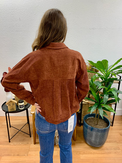 Brick Corduroy Jacket