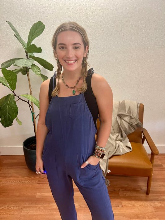 Indigo Overall Jumpsuit