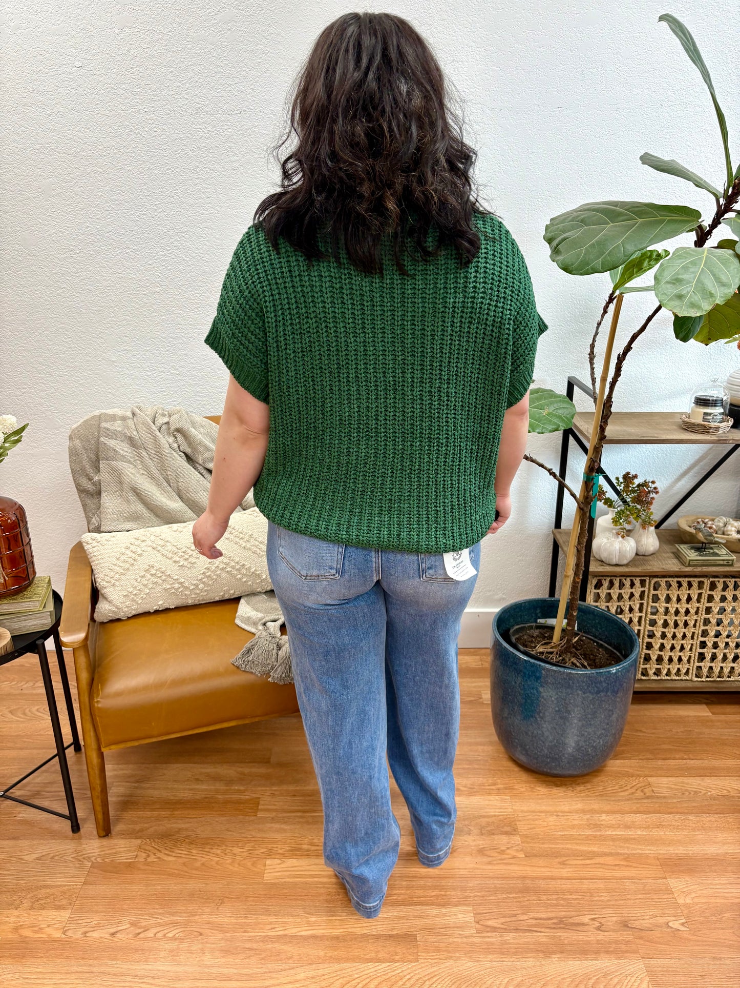 RISEN High Rise Wide Baggy Jeans