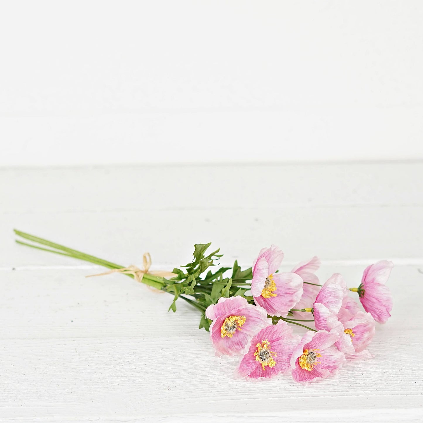 Pink Poppy Bundle of 3 Stems - Terra Cottage