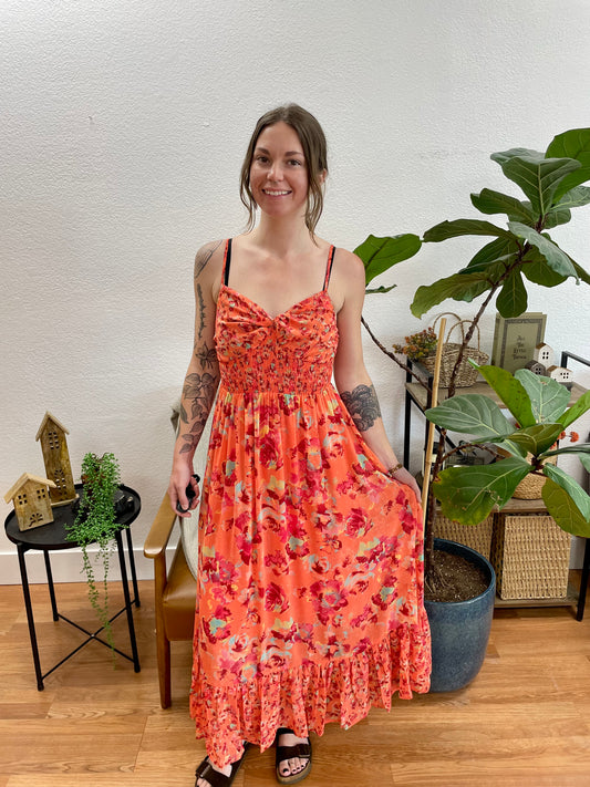 Tomato Printed Maxi Dress