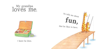 My Grandpa Loves Me Board Book