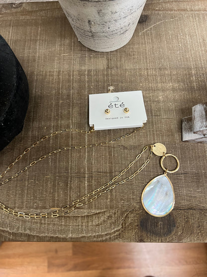 Teardrop Statement Necklace