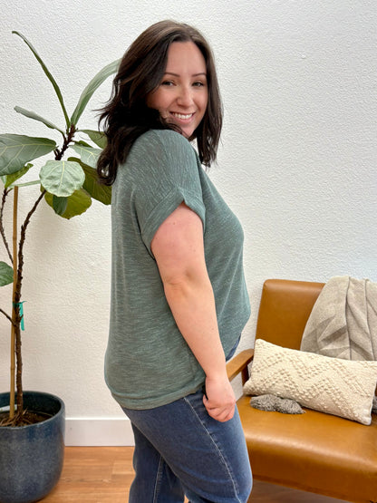 Ash Jade Hacci Slub Tee
