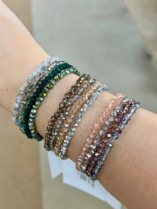 Crystal Bracelet Set