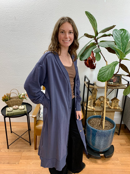 Midnight Long Cardigan