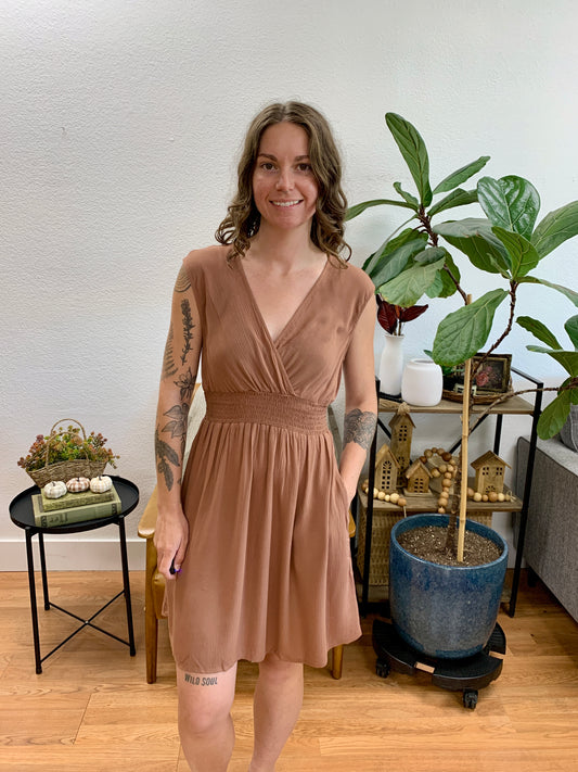 Nutshell Smocked Middle Dress