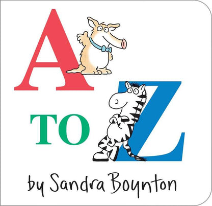 A to Z by Sandra Boynton -  Board Book