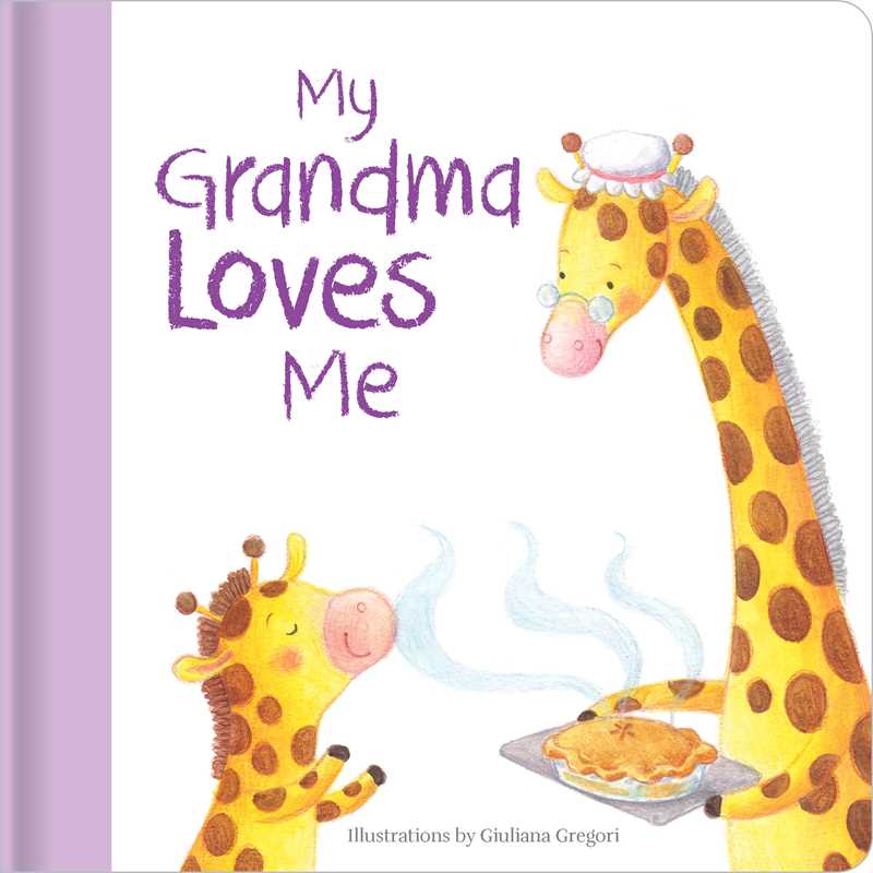 My Grandma Loves Me Board Book