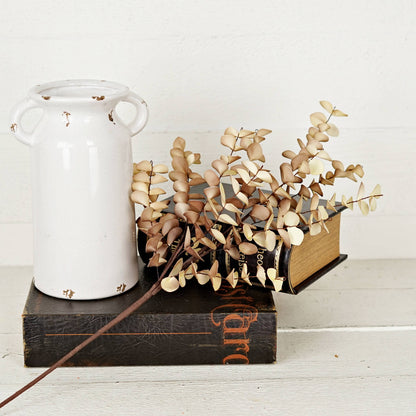 24in Real Touch Eucalyptus Stem in Latte Beige