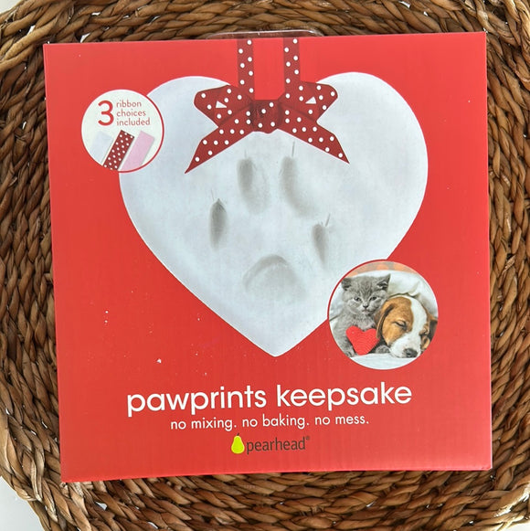 Clay Pawprint Ornament Kit