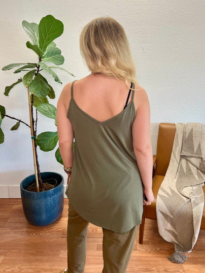 Olive Reversible Cami