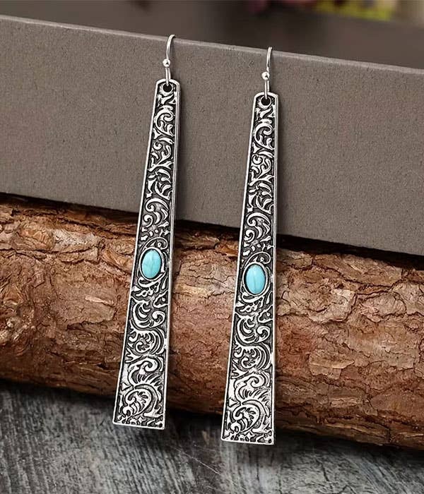 Vintage Bar Earrings