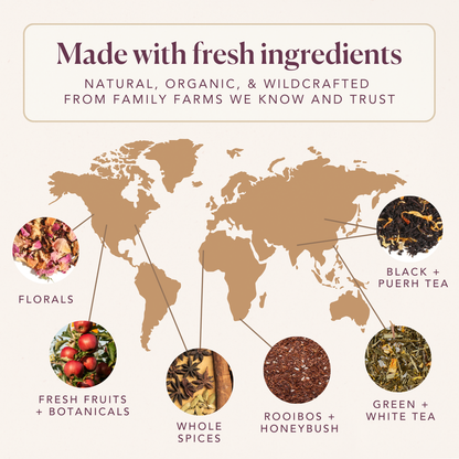 Rejuvenation Lemon Ginger Herbal Loose Leaf Tea