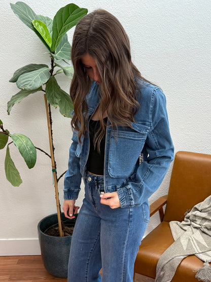 Medium Denim Pocket Jacket