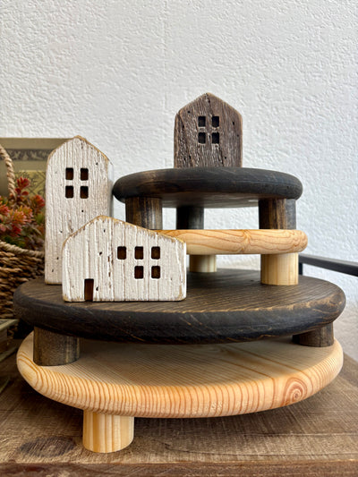 Handmade Wood Riser - Terra Cottage