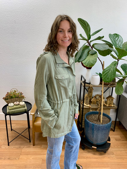 Sage Safari Jacket