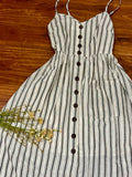 Black & White Striped Dress