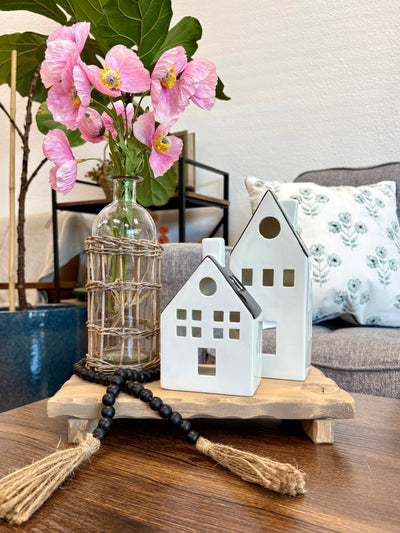 Vintage Inspired Wood Riser - Terra Cottage