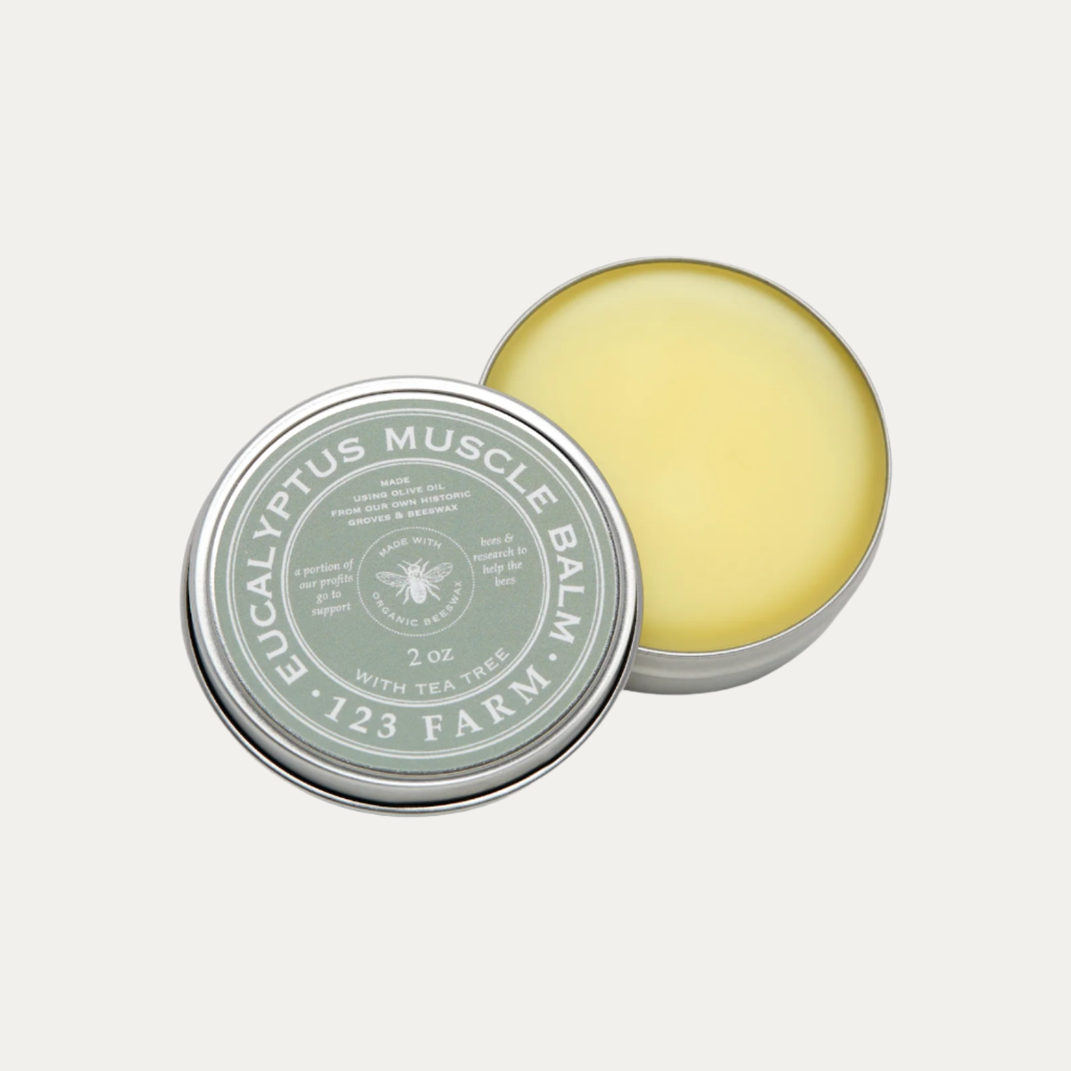 123 Farm Eucalyptus Muscle Balm : 1 oz