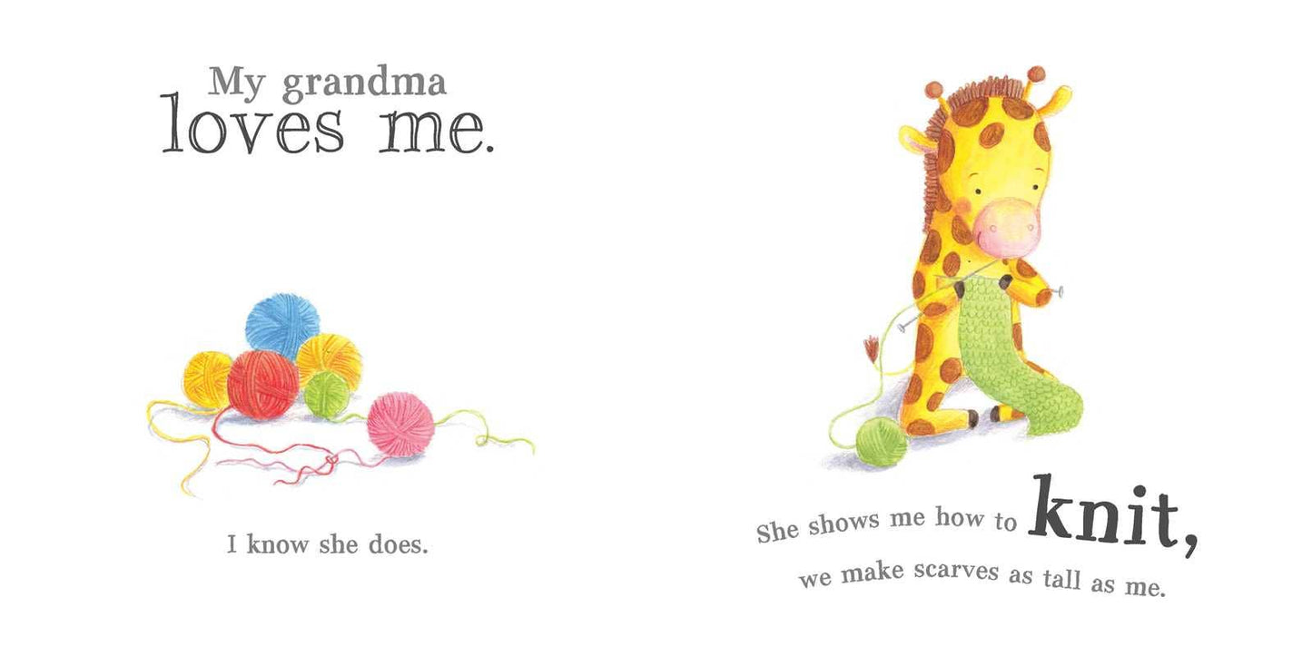 My Grandma Loves Me Board Book