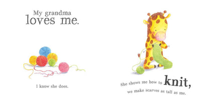 My Grandma Loves Me Board Book