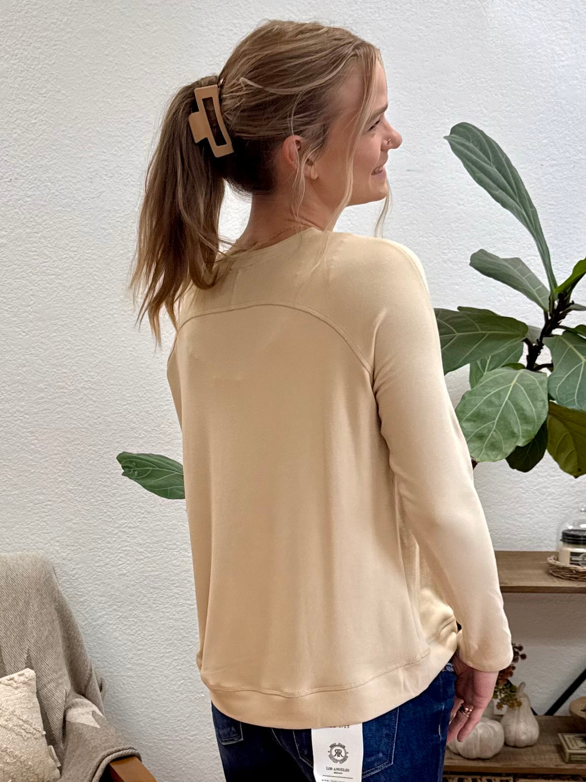 Sand Knit Everyday Tee