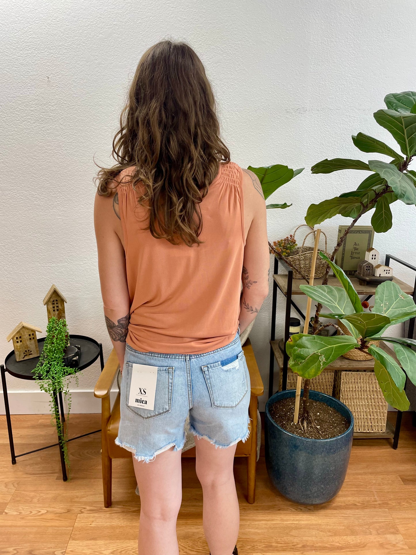 Mica Montana Boyfriend Midi Shorts