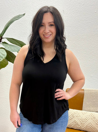 Black Soft Core Tank