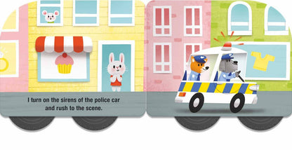 Speedy Wheels - Police Car Book