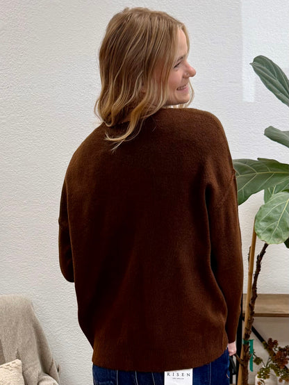 Brown Crewneck Sweater