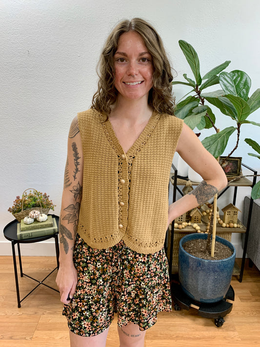 Mocha Sweater Vest