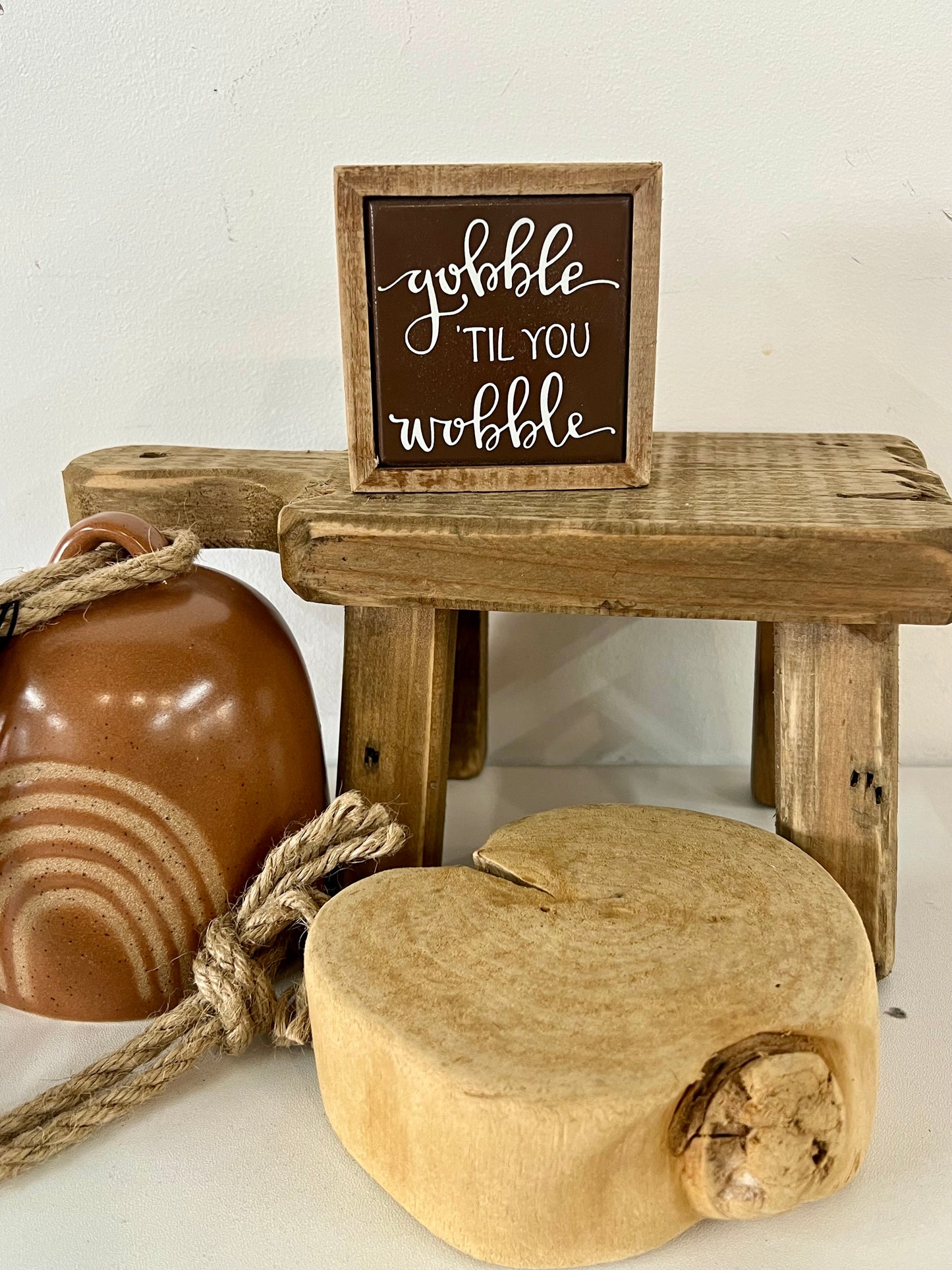 Gobble Mini Box Sign