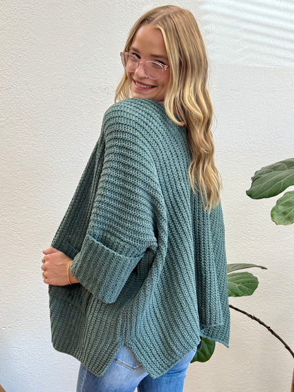 Jade Oversized Cardigan