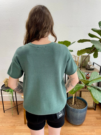 Jade Short Sleeve Sweater