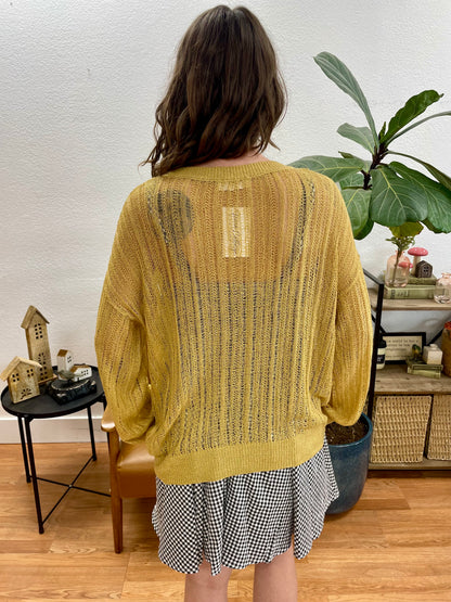Sand Drop Shoulder Sweater - Terra Cottage