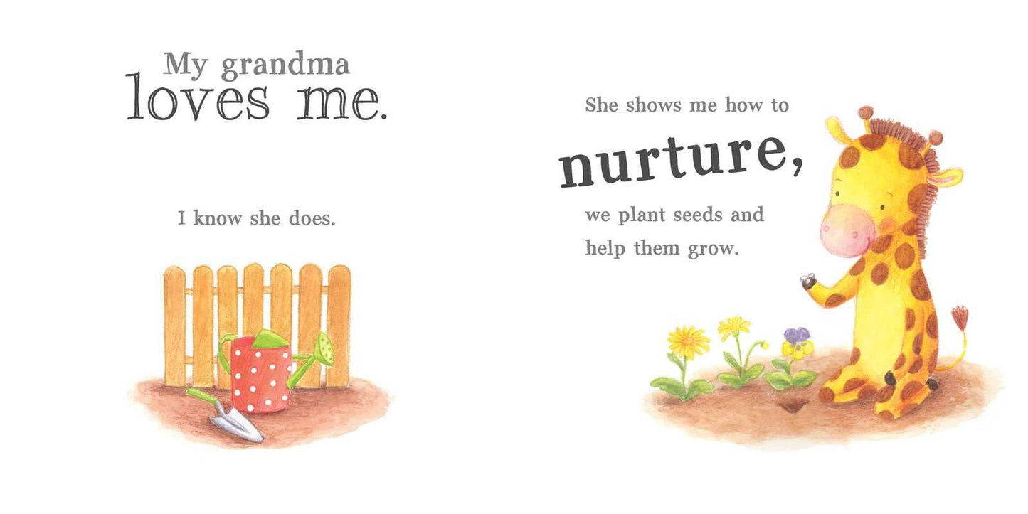My Grandma Loves Me Board Book