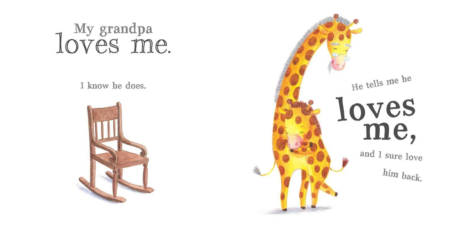 My Grandpa Loves Me Board Book