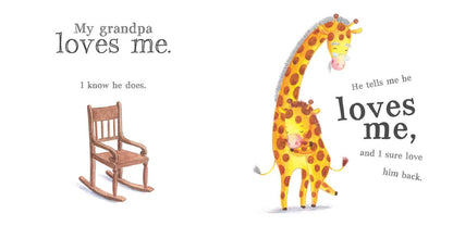 My Grandpa Loves Me Board Book