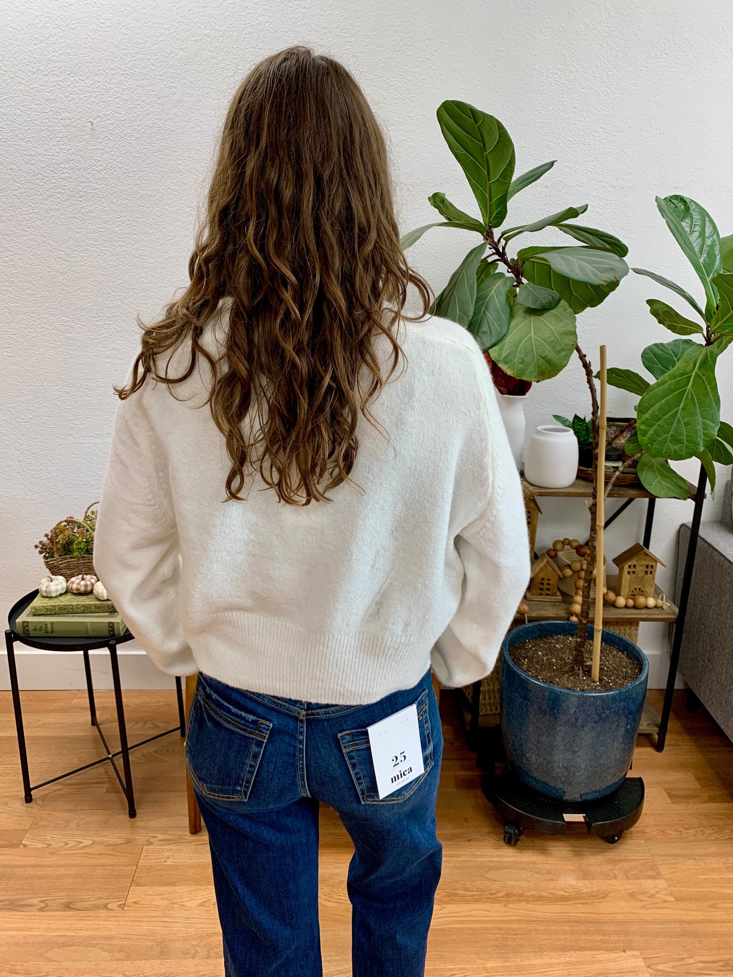 Ivory Essential Cardigan